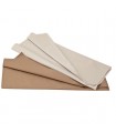 Fogli carta camoscina Avana 100 x 80 cm - 50gr/mq (conf. 1KG)