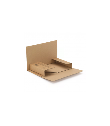 Scatole per libri ed ecommerce avana (31x22x1/6 cm )