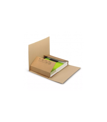 Scatole per libri ed ecommerce avana (31x22x1/6 cm )