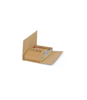 Scatole per libri ed ecommerce avana (31x22x1/6 cm )