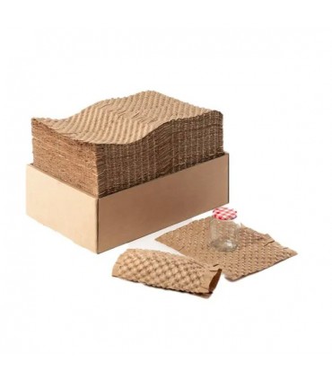 Pluriball di Carta per imballaggio (5x fogli - 58cm x 38cm)