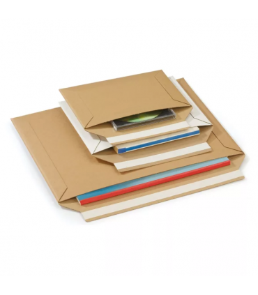 Buste in cartone con chiusura adesiva (dim. 25x20 cm)