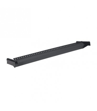 Asta 50cm blocca gancio in plastica dentata