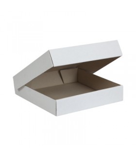 Scatola ad incastro con coperchio (dim. 30,1 x 29,8 x 6,6 cm)