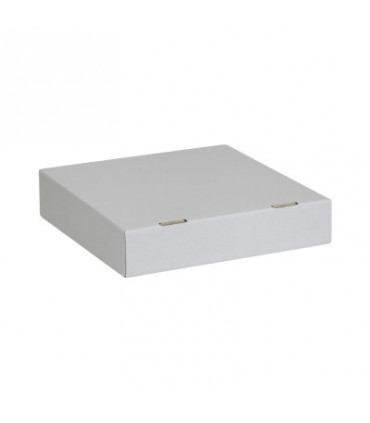 Scatola ad incastro con coperchio (dim. 30,1 x 29,8 x 6,6 cm)